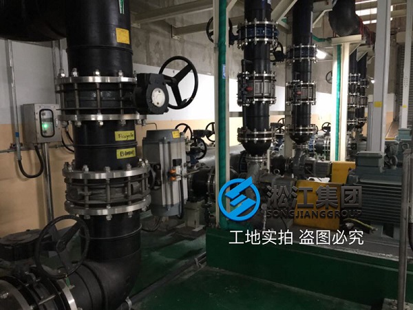 苏州三星机电工厂EPDM同心异径橡胶接头案例